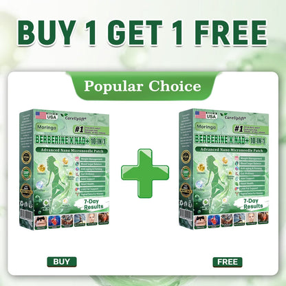 𝐂𝐚𝐫𝐞𝐔𝐩𝐥𝐢𝐟𝐭® 𝑴𝒐𝒓𝒊𝒏𝒈𝒂 & 𝑩𝒆𝒓𝒃𝒆𝒓𝒊𝒏𝒆 𝟏𝟎-𝐈𝐍-𝟏 𝐀𝐝𝐯𝐚𝐧𝐜𝐞𝐝 𝐍𝐚𝐧𝐨 𝐌𝐢𝐜𝐫𝐨𝐧𝐞𝐞𝐝𝐥𝐞 𝐏𝐚𝐭𝐜𝐡